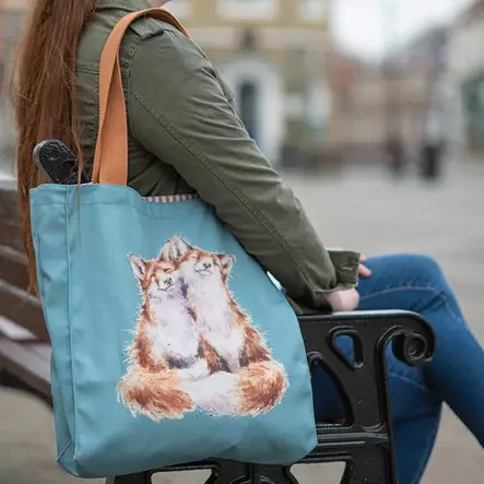 Wrendale canvas kassi Kettu - Laukut ja kassit - 5056464301318 - 1